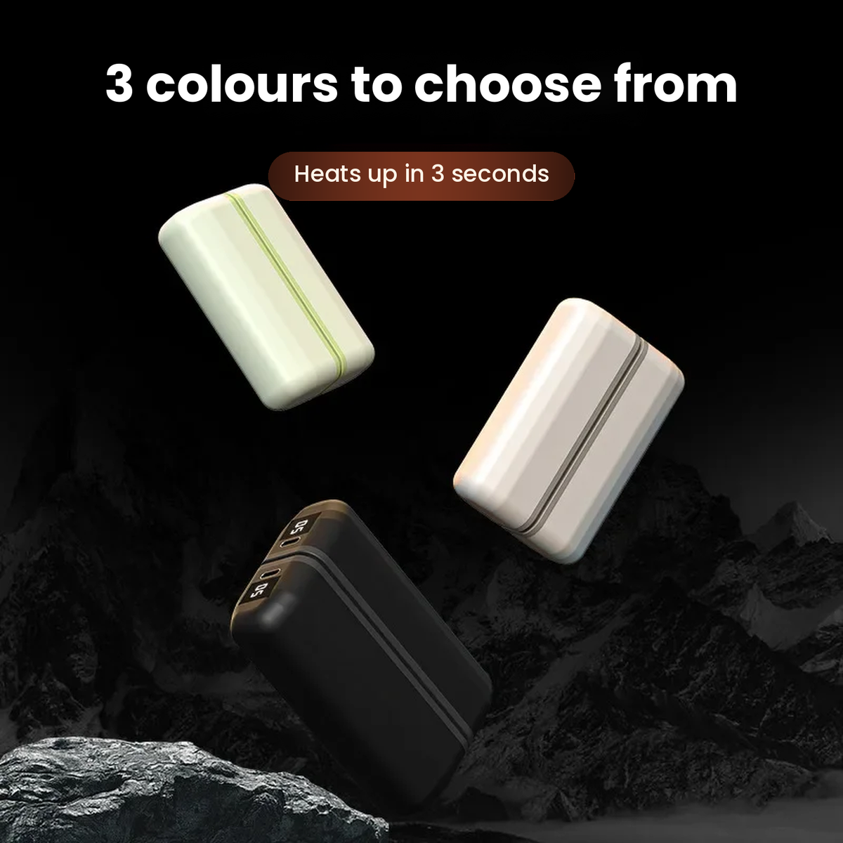 SNUGLY® — Aquecedor de Mãos 2 em 1